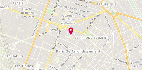 Plan de Residence Appartements au Maire, 2 Ter Rue Maire, 75003 Paris