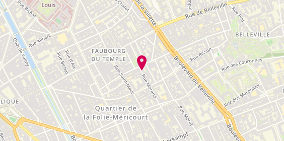 Plan de Résidence Appartement Morand, 28 Rue Morand, 75011 Paris