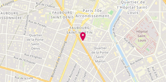 Plan de Korian Magenta, 54 Rue des Vinaigriers, 75010 Paris