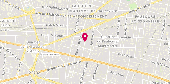 Plan de Résidence Appartement Drouot, 14 Ter Rue Chauchat, 75009 Paris