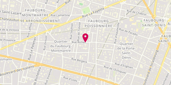 Plan de Residence Appartement Marechaux, 15 Rue Richer, 75009 Paris