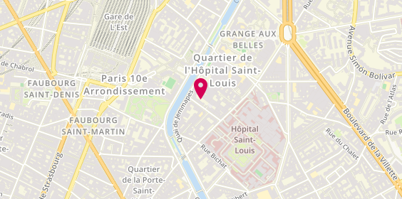 Plan de Residence Appartement Jemmapes, 126 Quai de Jemmapes, 75010 Paris