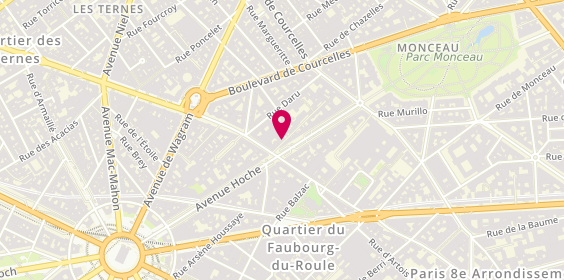 Plan de Résidence Appartement Beaucour, Rue ¿Sid Appartement Beaucour 3 Avenue Beaucour, 75008 Paris