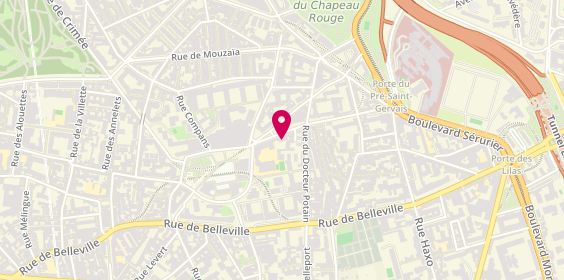 Plan de Résidence Appartement Les Bois, 10 Rue des Bois, 75019 Paris