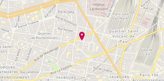 Plan de Résidence Appartement Lesecq, 24 Rue Belzunce, 75010 Paris