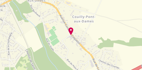 Plan de Maison de Retraite des Artistes, 30 avenue Constant Coquelin, 77860 Couilly-Pont-aux-Dames