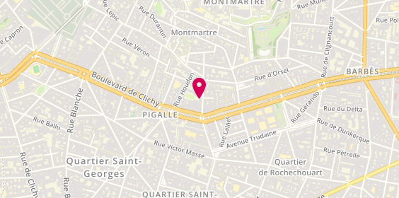 Plan de Maison de Retraite la Providence, 77 rue des Martyrs, 75018 Paris