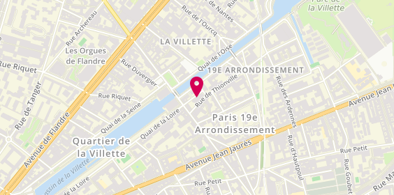 Plan de Cos Ehpad Alice Guy, 10 Rue de Colmar, 75019 Paris