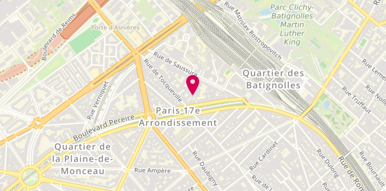 Plan de Résidence Appartement Saussure, 5 Rue Tapisseries, 75017 Paris