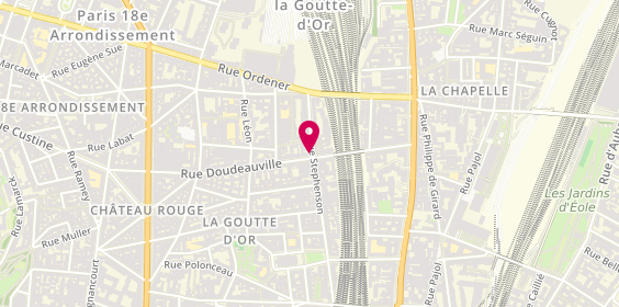 Plan de Résidence Appartement Stephenson, 51 Rue Stéphenson, 75018 Paris