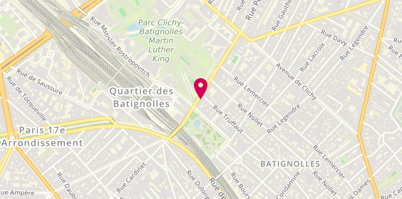 Plan de Le Trèfle Bleu, 152 Rue Cardinet, 75017 Paris