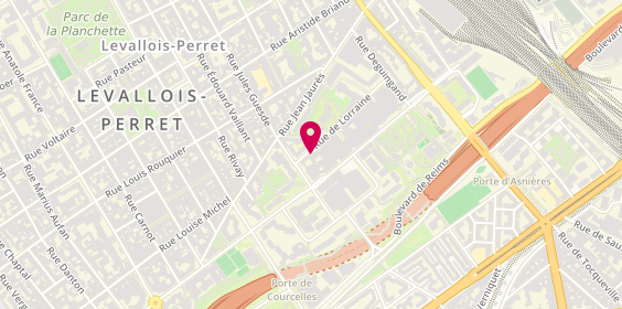Plan de Residence Autonomie Lorraine, 2 Rue de Lorraine, 92300 Levallois-Perret