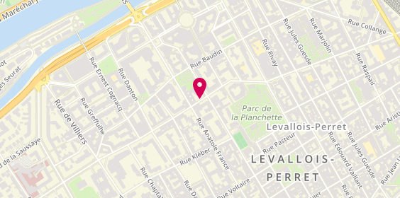 Plan de Les Résidences des Cités Jardins, 45 Rue Paul Vaillant Couturier, 92300 Levallois-Perret