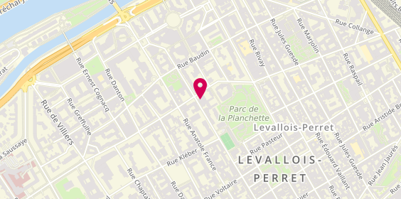 Plan de Maison de Retraite Les Marronniers, 36 Rue Paul Vaillant Couturier, 92300 Levallois-Perret