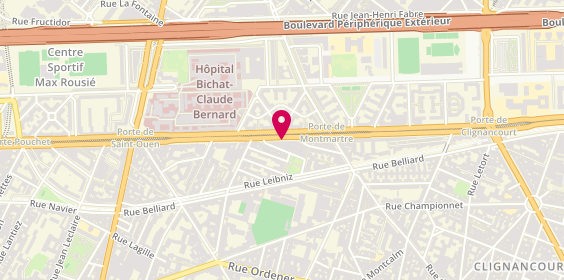Plan de EHPAD Résidence Les Issambres, 111 Boulevard Ney, 75018 Paris
