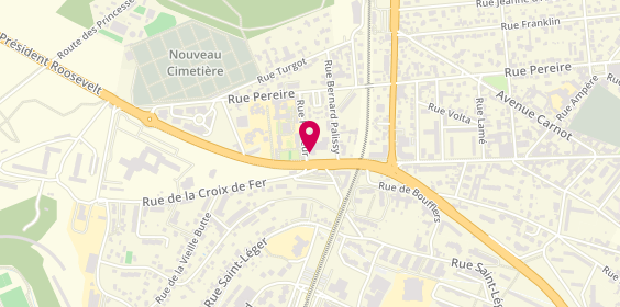 Plan de Ehpad Ropital Anquetin, 2 Rue Pasteur, 78100 Saint-Germain-en-Laye