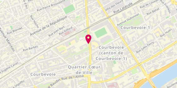 Plan de Gcsms de l'Union Belge, 49 Rue de Colombes, 92400 Courbevoie