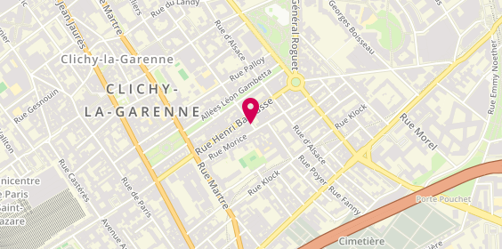 Plan de EHPAD Résidence Les Adrets, 21-23 Rue Morice, 92110 Clichy
