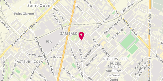 Plan de EHPAD Public Lumières d'Automne, 15 Bis Rue Edgar Quinet, 93400 Saint-Ouen-sur-Seine