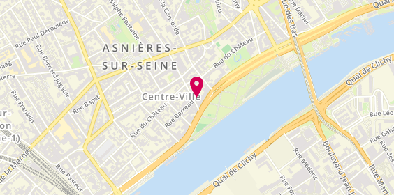 Plan de Résidence Port Van Gogh, 4-6 Rue Duchesnay, 92600 Asnières-sur-Seine