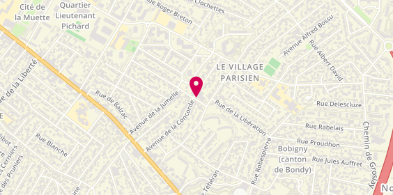 Plan de Residence Autonomie Les Myosotis, 71 Rue des Travailleurs 63, 93700 Drancy