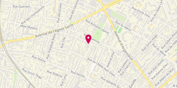 Plan de Résidence autonomie André Chénier - Hauts-de-Seine Habitat, 19 Rue André Chénier, 92270 Bois-Colombes