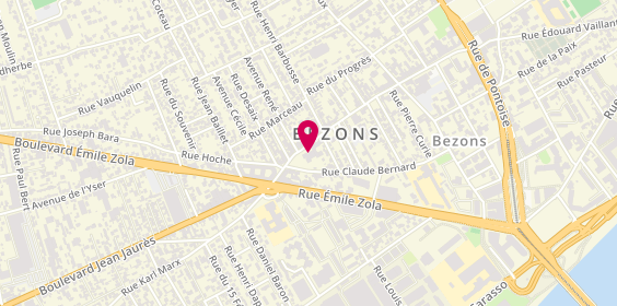 Plan de Residence Autonomie Louis Peronnet, 137 Rue Edouard Vaillant, 95870 Bezons