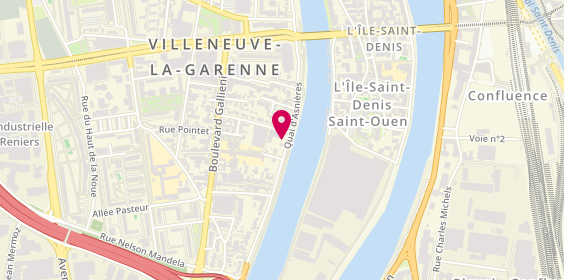 Plan de Résidence la Méridienne, 36 Quai d'Asnières, 92390 Villeneuve-la-Garenne