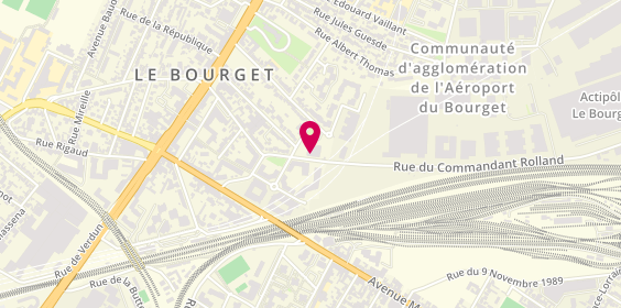 Plan de L'Epervier, 39 Rue du Commandant Rolland, 93350 Le Bourget