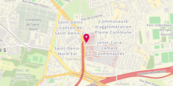 Plan de Adef Résidences la Maison du Laurier Noble, 1 Rue du Dr Delafontaine, 93200 Saint-Denis