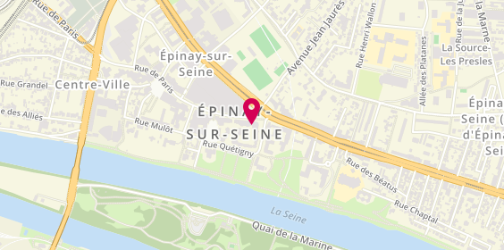 Plan de EHPAD ARPAVIE Résidence Laure Eteneau, 3 Rue de Paris, 93800 Épinay-sur-Seine