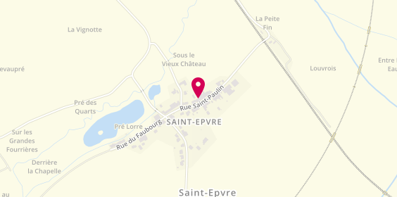 Plan de Ehpad Saint-Paulin, 16 Rue Saint-Paulin, 57580 Saint-Epvre