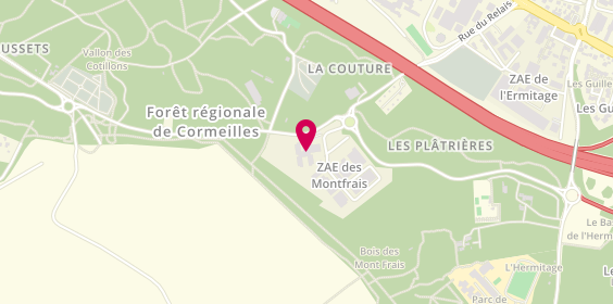 Plan de Korian Montfrais, 35 Rue du Chemin 9, 95130 Franconville