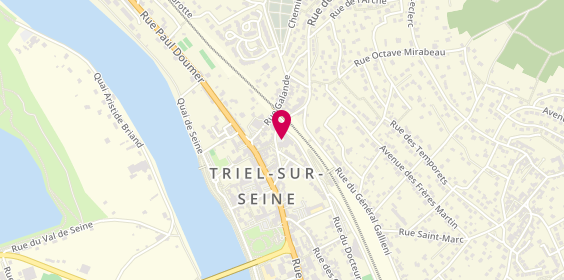 Plan de Résidence autonomie ARPAVIE la Roseraie, 10 Bis Rue de l'Hautil, 78510 Triel-sur-Seine