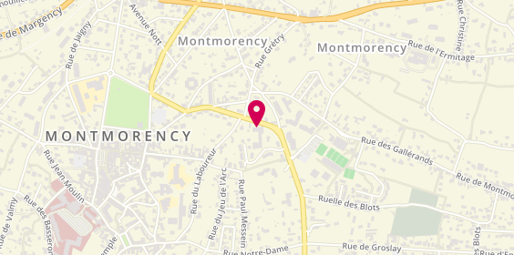 Plan de EHPAD Résidence Montjoie, 12 avenue Charles de Gaulle, 95160 Montmorency