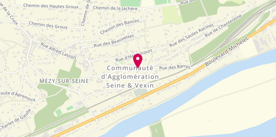 Plan de Les Jardins Médicis, 5 Rue de Meulan, 78250 Mézy-sur-Seine