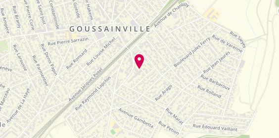 Plan de Residence Goussainville, 2 Rue Ferdinand Buisson, 95190 Goussainville