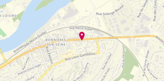 Plan de La Villa des Ainés, 28 avenue de la République, 78270 Bonnières-sur-Seine