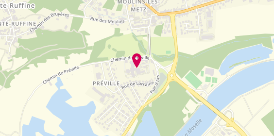 Plan de Hospice de Preville, 1 Route d'Ars, 57160 Moulins-lès-Metz