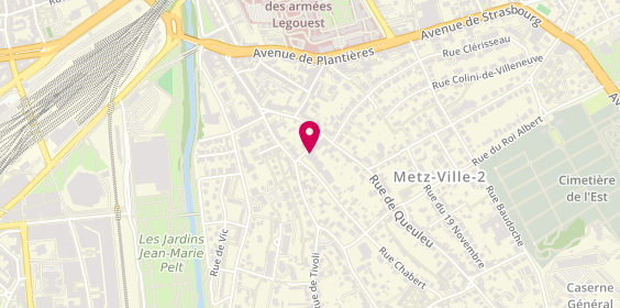Plan de Résidence Sainte Marie, 2 Rue de Vieilleville, 57070 Metz