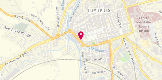 Plan de Résidence Les Tilleuls, 76 Boulevard Sainte-Anne, 14100 Lisieux