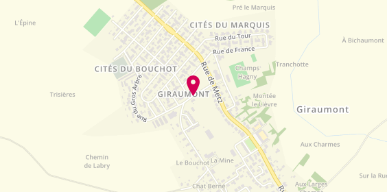 Plan de Résidence le Haut de Tichemont, 3 Ter avenue Sainte-Barbe, 54780 Giraumont
