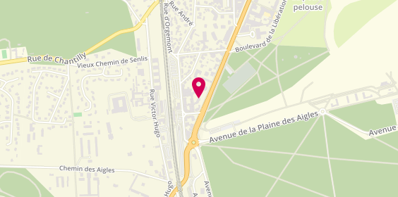Plan de Résidence de la Forêt, 58 avenue du Maréchal Joffre, 60500 Chantilly