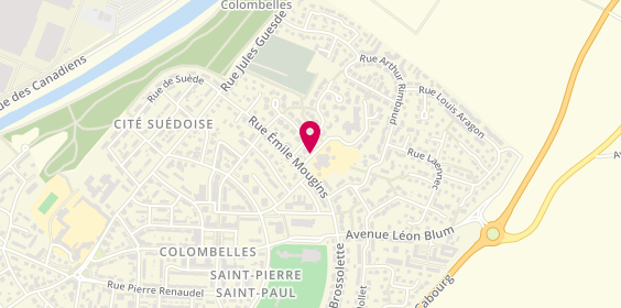 Plan de EHPAD Belle-Colombe, 1 Rue Victor Hugo, 14460 Colombelles