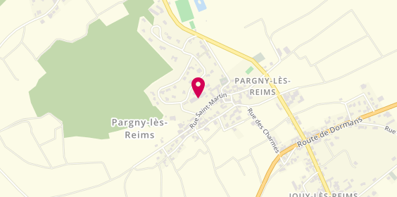 Plan de MARPA Les Sources, 16 Bis Rue Saint-Martin, 51390 Pargny-lès-Reims