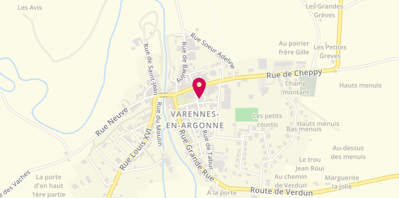 Plan de Site Varennes en Argonne, 12 Rue du Houleux, 55270 Varennes-en-Argonne