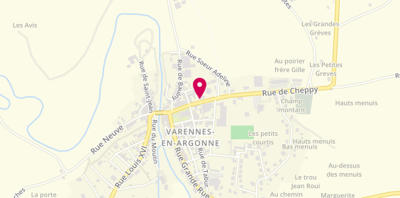 Plan de Site Varennes en Argonne, 2 Rue Cheppy, 55270 Varennes-en-Argonne