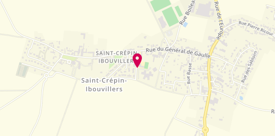 Plan de Maison de Retraite la Closerie des Tilleuls, 7 Rue des Écoles, 60149 Saint-Crépin-Ibouvillers