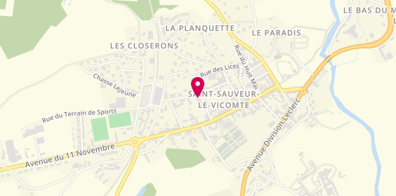 Plan de Logement Foyer, 3 Rue Catherine de Longpré, 50390 Saint-Sauveur-le-Vicomte