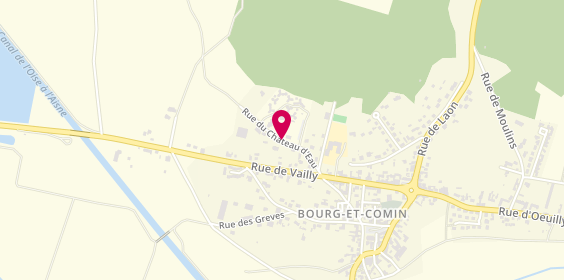 Plan de Ass Devpt Vallee Aisne et Environs, Rue du Château d'Eau, 02160 Bourg-et-Comin